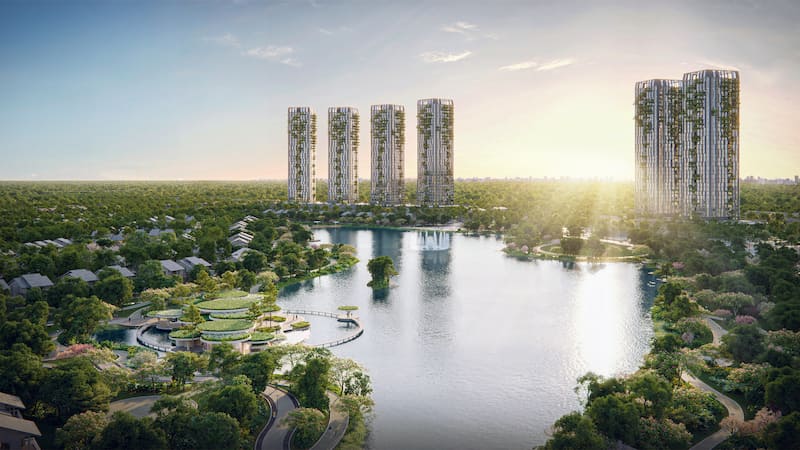 Mặt bằng và thiết kế căn hộ Ecopark Long An
